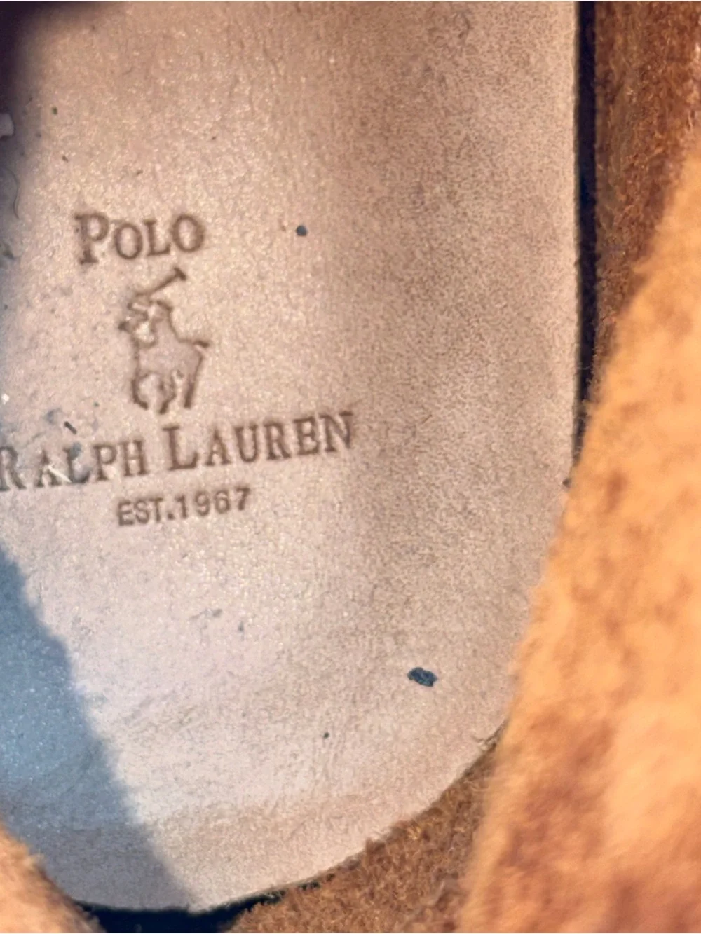 Polo Ralph Lauren Ranger Boots Tan Size 11.5D 812089030